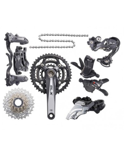 Groupset Shimano SLX 1x11, brakes, shifters, drivetrain