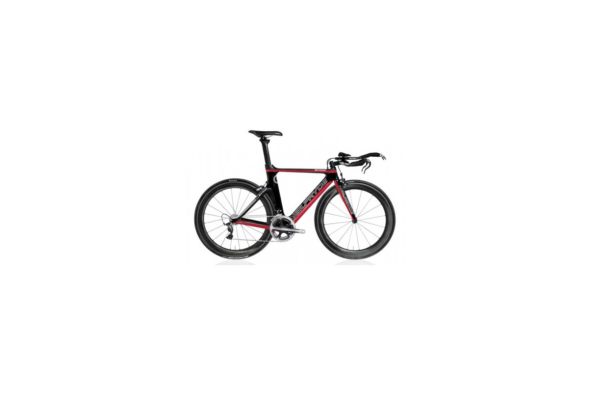 NEILPRYDE Bayamo Carbon Frame Set, S, black with red