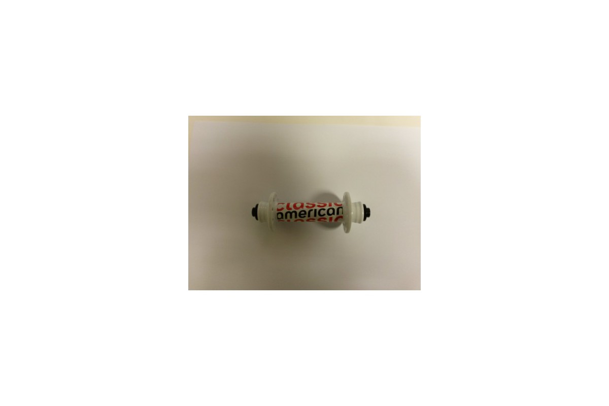 American Classic Road Micro 58 Hub, white 12, 18 Hole aero