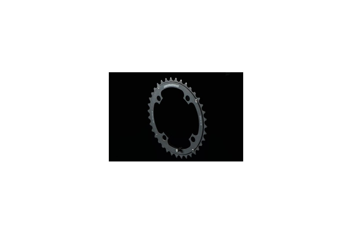 Middleburn 4-Arm Chainring with SlickShift Ramps, 44T., black