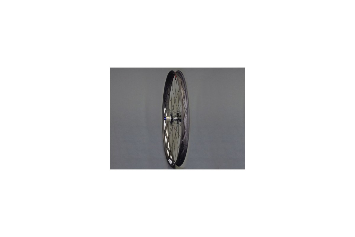 Kuroshiro Enso950 29er+ Carbon-Felge, schwarz/weiß, 50mm breit, tubeless ready