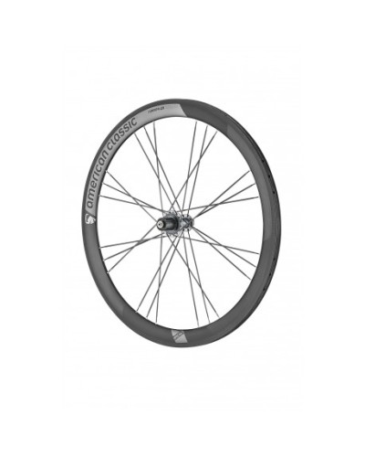 American Classic Carbon 46 Tubular Road Wheels, stealth black