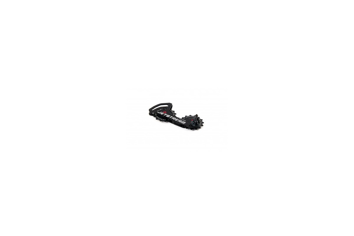TRIPEAK "Jetstream"  für Shimano 105 mit Alu-Käfig, 15 und 11er Schaltrollen mit Keramiklagern