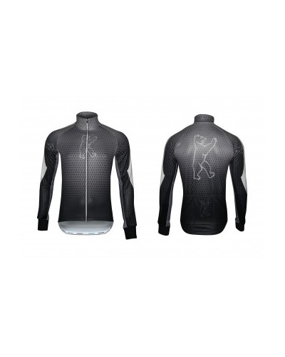 Konstructive Clothing, mens softshell cycling jacket, "Nano Carbon" style, Größe / size small