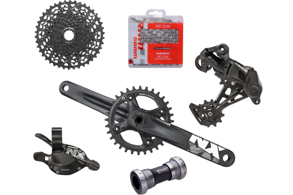 Groupset SRAM NX Eagle 1x12, brakes, shifters, drivetrain