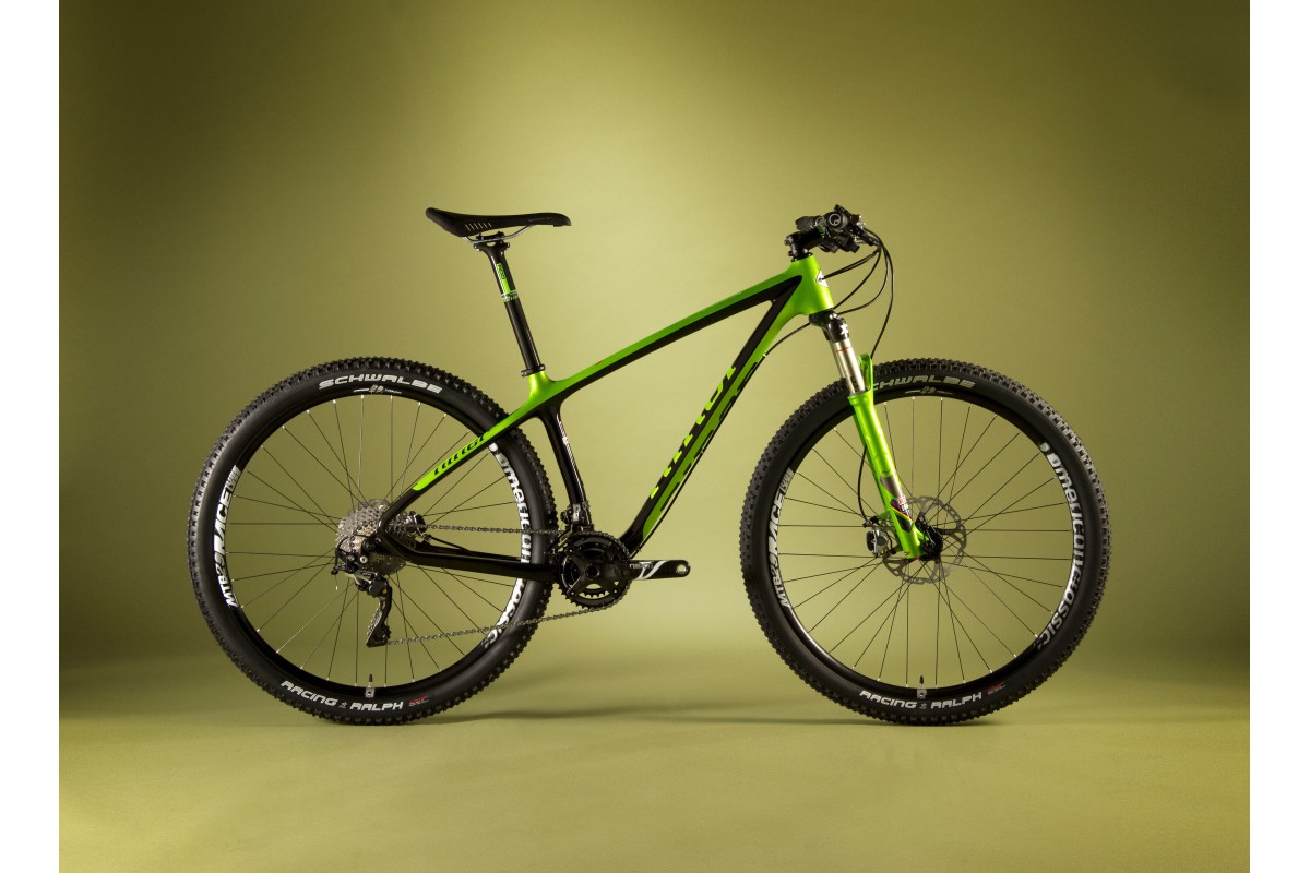 NINER Air 9 RDO, Medium, Green/Black with SRAM X9, Rock Shox SID XX, American Classic Wheels, Niner Components