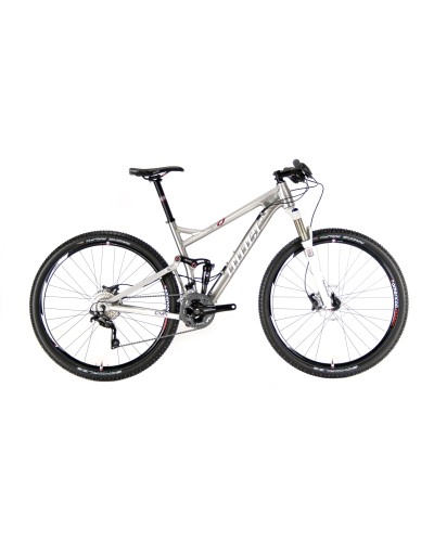 NINER JET 9, Aluminium, small, RAW, silver, 80 mm travel