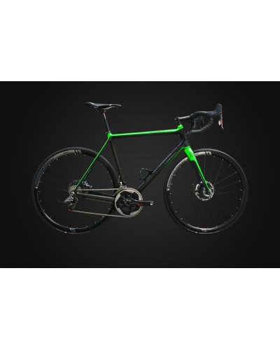 Konstructive RHODOLITE DBV Disc Rennrad Rahmen, pure carbon style