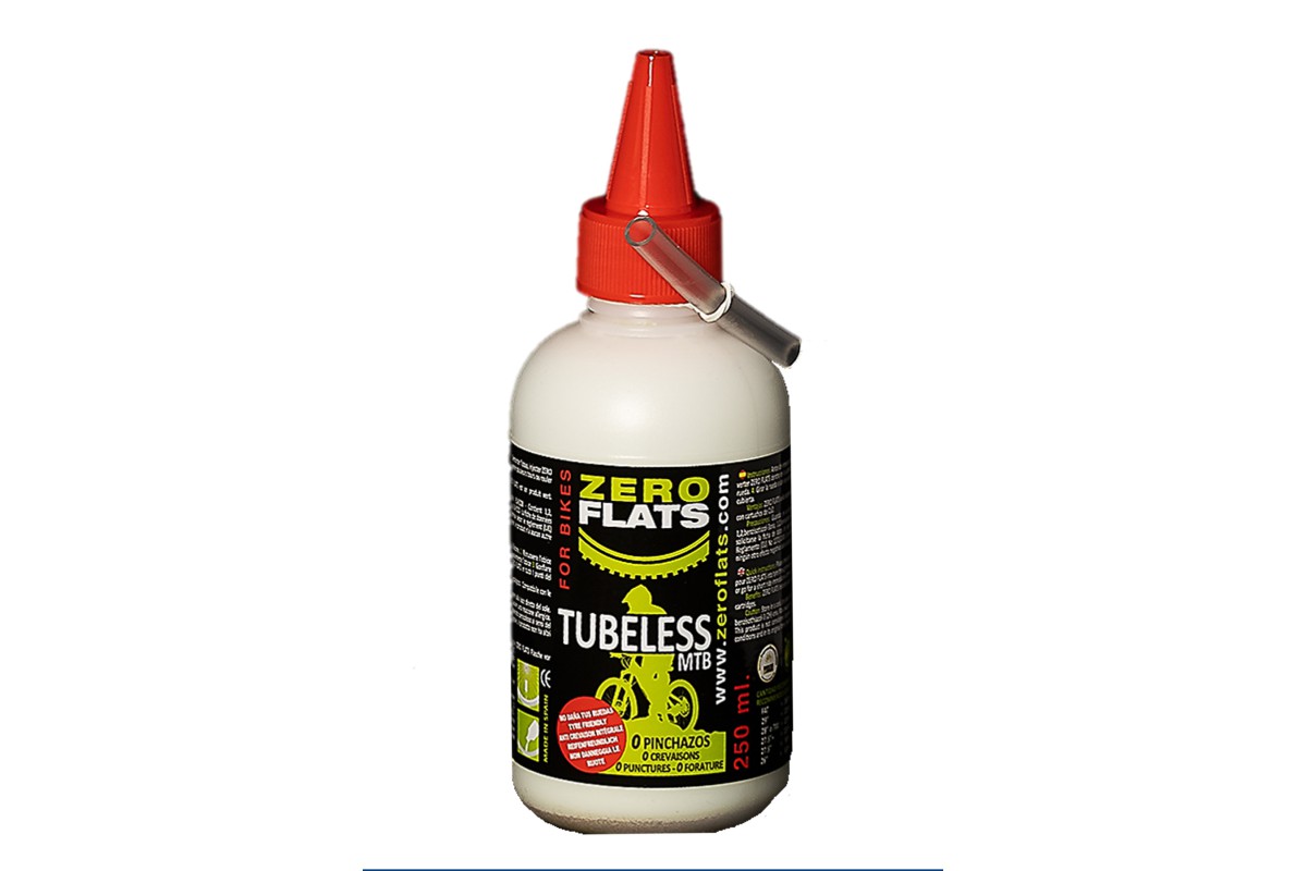 Zero Flats PLATTENKILLER Tubeless Sealant tire pressure below 5  bars 250ml