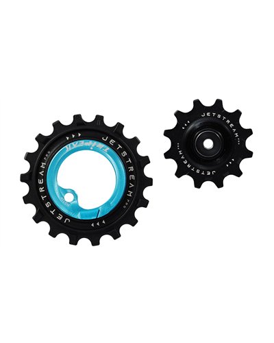 TRIPEAK Jetstream Pro Ceramic AOPW Kit Asymmetric Oversized Pulley Wheel Kit für/for Shimano R92XX