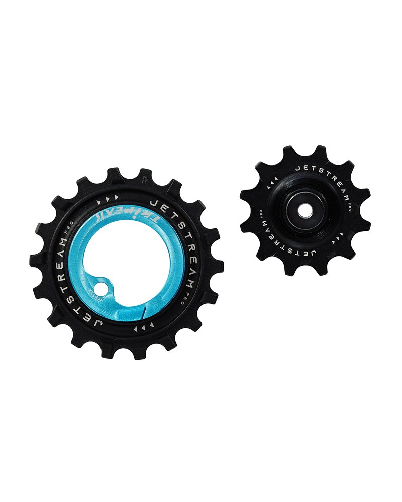 TRIPEAK Jetstream Pro Ceramic AOPW Kit Asymmetric Oversized Pulley Wheel Kit für/for Shimano R92XX